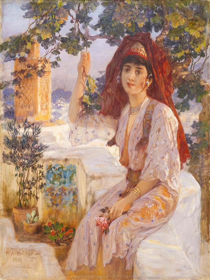 Giovane donna di Tlemcen